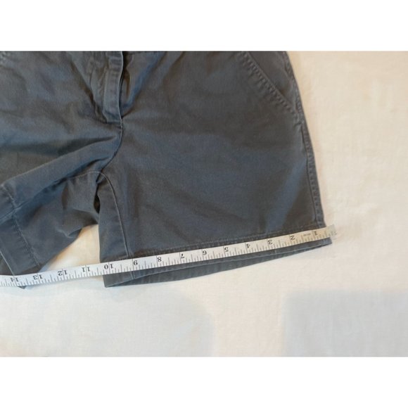 J. Crew Womens Chino Broken In Shorts 68925SU12 100% Cotton Low Rise Black SZ 2 - Picture 6 of 8